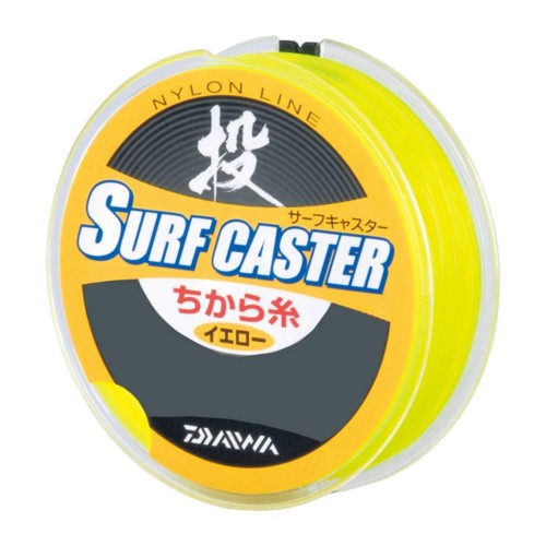 ダイワ(DAIWA) ナイロンライン サーフキャスターちから糸(R) 3-16号 15m×5 イエロー
