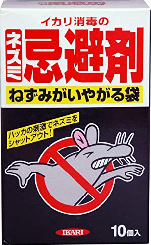 イカリ消毒 イカリねずみが嫌がる袋 10個入り