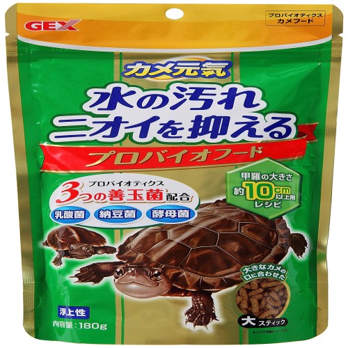 ジェックス カメ元気 プロバイオフード 180g