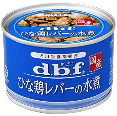 デビフ ひな鶏レバーの水煮 （150ｇＸ24缶） 《DOG》