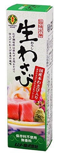 ムソー 旨味本来・生わさびチューブ入り 40g ×4セット
