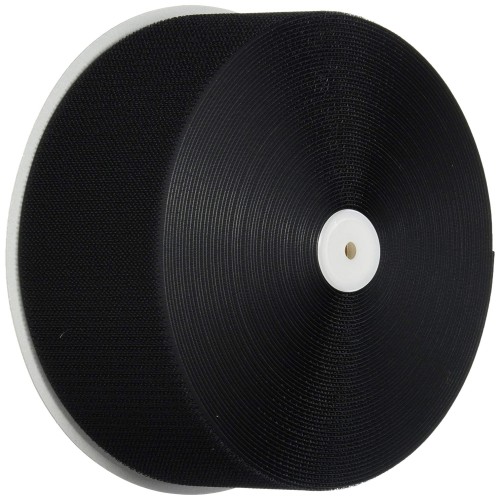 ユタカ 縫製用マジックテープ切売り箱 B 50mm×25m ブラック PG546