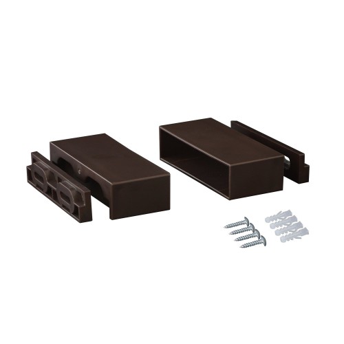平安伸銅工業 LABRICO DIY収納パーツ 1×4棚受 ブロンズ 2個入 DXB-22
