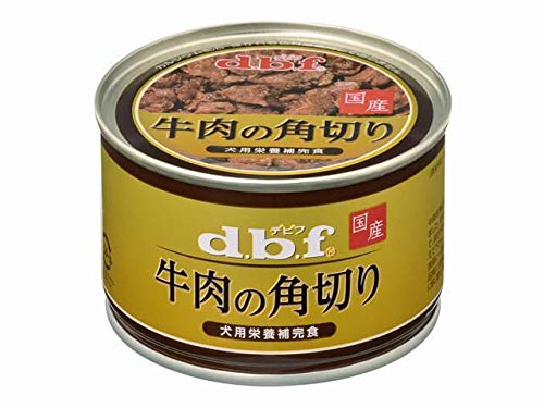 デビフペット （まとめ買い）デビフ 牛肉の角切り 150g 犬用缶詰 ×8