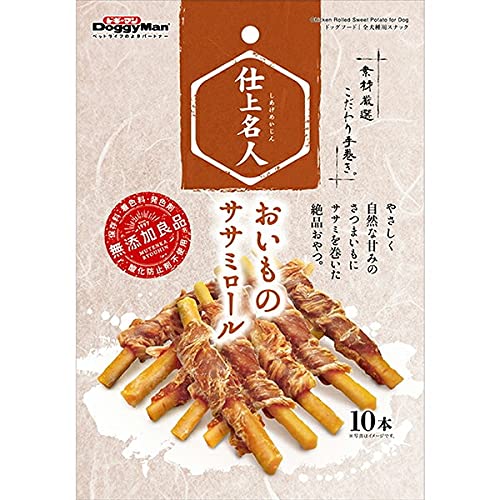 ドギーマンハヤシ セット販売仕上名人 おいものササミロール 10本×3コ