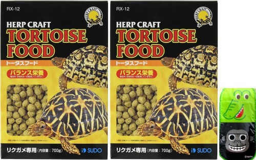 スドー ハープクラフト トータスフード リクガメ専用 700g×2箱 ミニタオル付