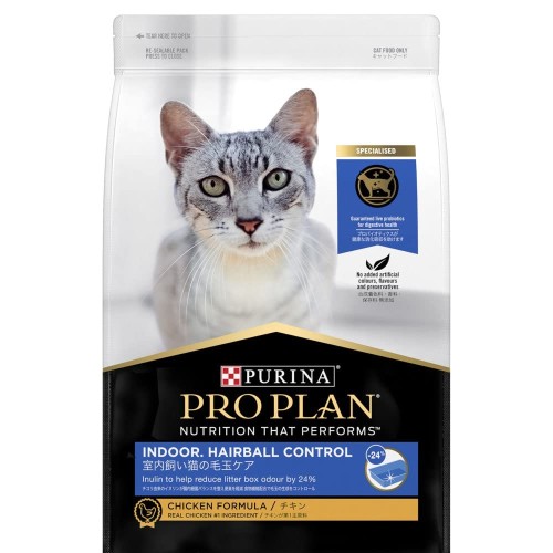 プロプラン 室内飼い猫の毛玉ケア チキン 1.5kg
