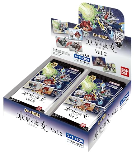 バンダイ (BANDAI) カードダス 機動戦士ガンダム 水星の魔女 Vol.2(BOX)20パック入