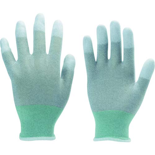 TRUSCO(トラスコ) 静電気対策用手袋(指先ウレタンコート) M TGL-2996M × 2双ケース販売