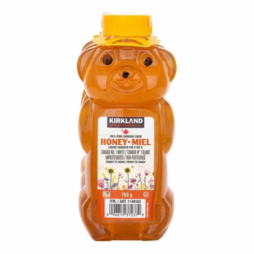 コストコ Honey Bear カークランド はちみつ ベアージャグ 750g 1本 カナダ産 [並行輸入品]