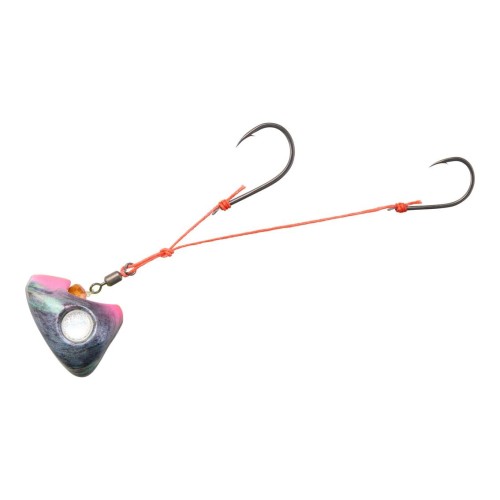 ダイワ(DAIWA) ひとつテンヤ 紅牙遊動テンヤＳＳ２ＷＡＹ ２５号 シェリーチャートピンク