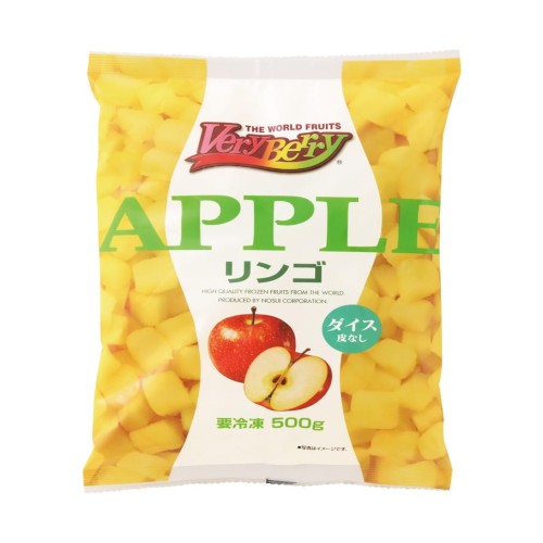 ｢冷凍｣ ノースイ リンゴダイス（皮なし） 500g ×4袋