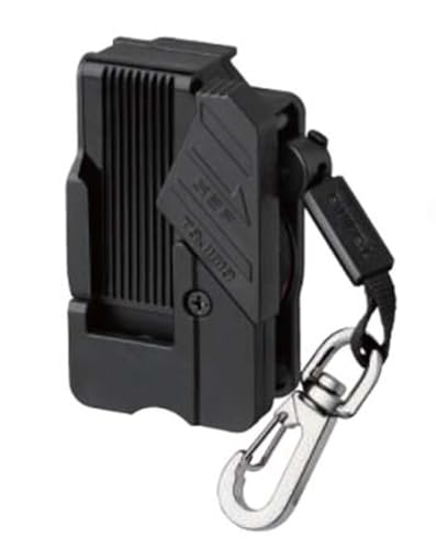 タジマ セフシステム セフ安全ロープ 樹脂 リール 右用 SFAZ-ROP10 安全ロープごと工具入れ替えが可能 移動しやすい自動巻取り式 ロープが伸びて衝撃吸収し工具の跳ね返りを防止 ホルダー結束穴