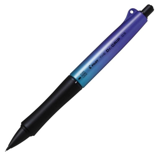 PILOT シャープペンシル ザ・ドクターグリップブラックアクセント 0.5mm ディープパープル HTDGB15DPU パイロット シャープペン
