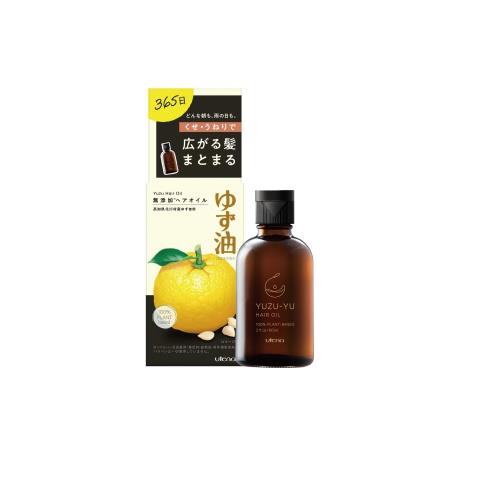 【ウテナ】ゆず油 無添加ヘアオイル ６０ｍｌ ×３個セット