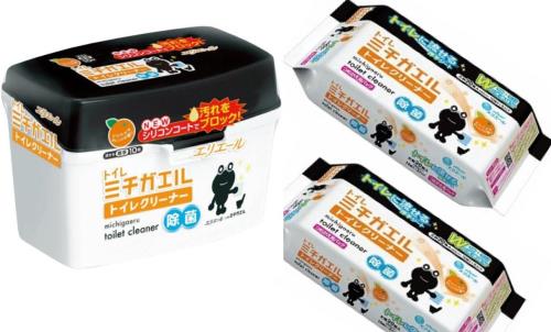 エリエール ミチガエル トイレクリーナー シートタイプ 本体 10枚入り + 詰替用 20枚入り(10枚×2個) ×２点 【セット】