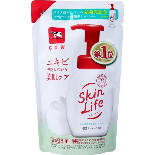スキンライフ 薬用 泡のふんわり 洗顔 詰替用 140m L 【医薬部外品】 シトラスブーケの香り