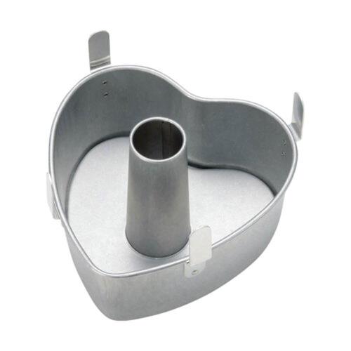 タイガークラウンTiger Crown アルスター 安全シフォンケーキハート型底取 17？ ?1313 スチールアルミメッキアルスター 日本 WSH09313