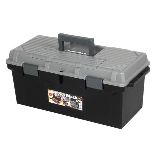 JEJアステージ ツールパワー #590 ブラック 防災 幅59×奥行26.8×高さ25.3cm 工具箱 アウトドア収納 キャンプ ツールボックス
