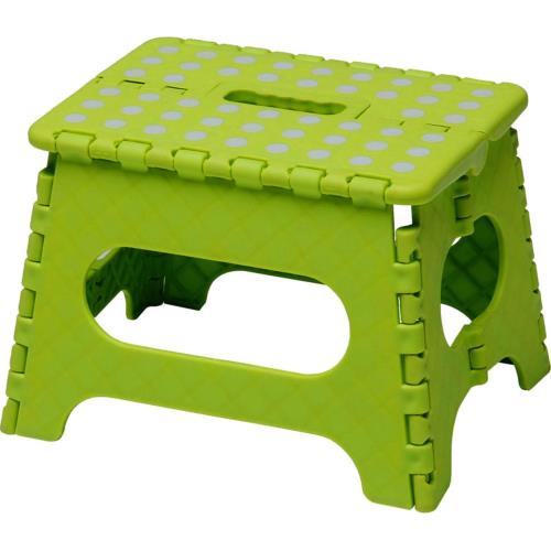 トレードワン 踏み台 折りたたみ ステップ 22×25×32cm コンパクト 室内・屋外 洗車 チェア アウトドア キャンプ 釣り セノ・ビー ライト グリーン 30103