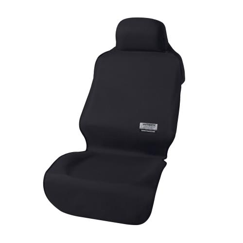 ボンフォームBONFORM シートカバー ファインテックス 軽/普通車用 フロント1枚 防水 取付簡単 丸洗いOK フロント1席 ブラック 4361-10BK