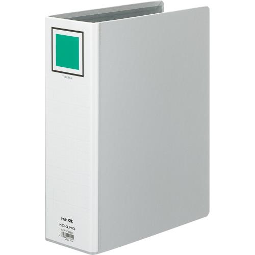 コクヨ ファイル チューブファイル K2 両開き A4縦 800枚収容 2穴 シルバー K2フ-ETB680C
