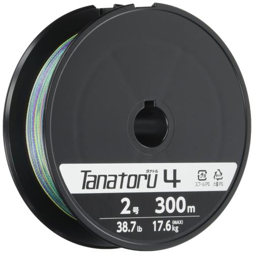 シマノSHIMANO PEライン タナトル4 300m 2.0号 38.7lb PL-F74R 釣り糸 ライン 2号