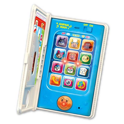 ジョイパレットJOYPALETTE アンパンマン もしもしするとおへんじくるよ アンパンマン手帳型スマートフォン 3歳以上