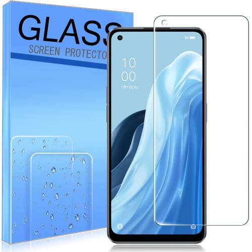 FOR OPPO Reno7 A 強化ガラス 保護フィルム 液晶 FOR OPPO Reno7 A 対応 フィルム 硬度9H 厚さ0.33 旭硝子素材AGC 気泡ゼロ 飛散防止 高感度 高透過率 衝撃