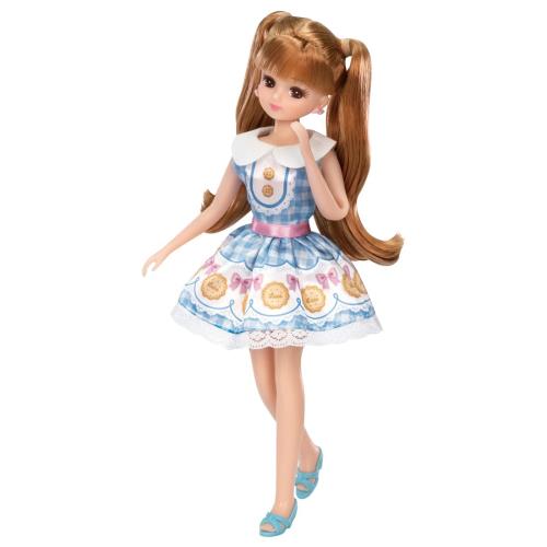 タカラトミーTAKARA TOMY リカちゃん ドレス LW-04 ハッピービスケット 着せ替え お人形 おままごと おもちゃ 3歳以上 玩具安全基準合格 STマーク認証 Liccaワンサイズ