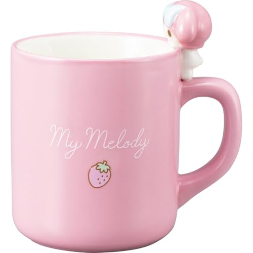 サンアート サンリオ SANRIO マイメロディ マグカップ マイメロ フィギュア付き のっかり 約260ml 雑貨 サンリオ グッズ ギフト プレゼント SAN4211-3