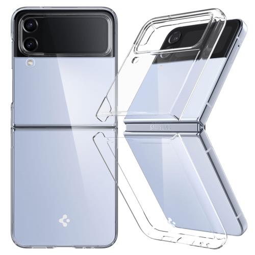 Spigen Galaxy Z Flip4 ケース マット 超軽量 超薄型 黄ばみ無し レンズ保護 [ 厚さ 0.8ｍｍ ] 重さ19g パーフェクト・フィット ワイヤレス充電対応 ギャラクシー Z 