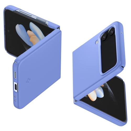 Spigen Galaxy Z Flip4 ケース マット 超軽量 超薄型 黄ばみ無し レンズ保護 [ 厚さ 0.8ｍｍ ] 重さ19g パーフェクト・フィット ワイヤレス充電対応 ギャラクシー Z 