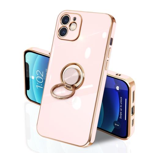 i Phone 12Mini ケース リング付き イフォン12Mini リング TPU カバー 全面保護 耐衝撃 スマホケース i Phone 12mini 360°回転 スタンド機能 携帯カバー 車