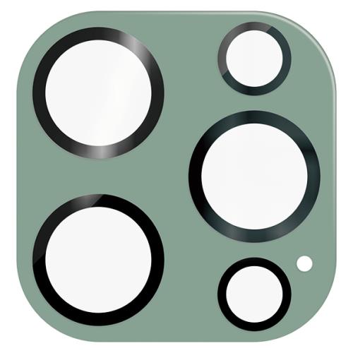 エレコム i Phone15 Pro カメラフィルム レンズフィルム 硬度10H パレットカラー グリーン PM-A23CFLLP1GN