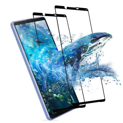 2024改良型 Xperia10III ガラスフィルム エクスペリア10III ガラス S0-52B 強化 フィルム SOG04 液晶 保護 ガラス えくすへ10III ふぃるむ 画面フィルム 液晶 