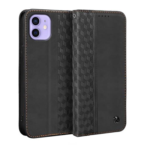 i Phone 12 ケース 手帳型 i Phone 12 Pro ケース ひし形柄 Gedurya アイフォン12 ケース 手帳型 マグネット式 スタンド機能 i Phone 12 携帯カバー アイ