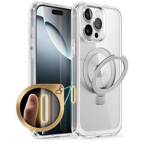 SUPCASE i Phone 16 Pro ケース 6.3インチ 2024 カメラコントロールボタン Mag Sefe対応 内蔵リング 横縦両立 超強磁力 黄変防止 耐衝撃 ストラップホール付き フ
