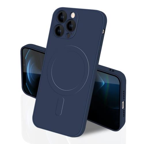 IPhone 12 Pro Max Mag Safe ケース マグネット搭載 シリコン アイフォン12Pro Max カバー スマホケース 全面保護 耐衝撃 液体シリコーン 薄型 ワイヤレス充電対応 