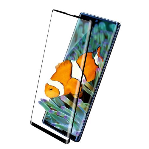 AMWU AQUOS R6 ガラスフィルム R6 フィルム 指紋対応可能 SH-51B アクオス R6 液晶 強化 ガラス 全面 保護 ふぃるむ 黒縁/貼り付け簡単/気泡ゼロ/硬度9H/指紋防止/本体